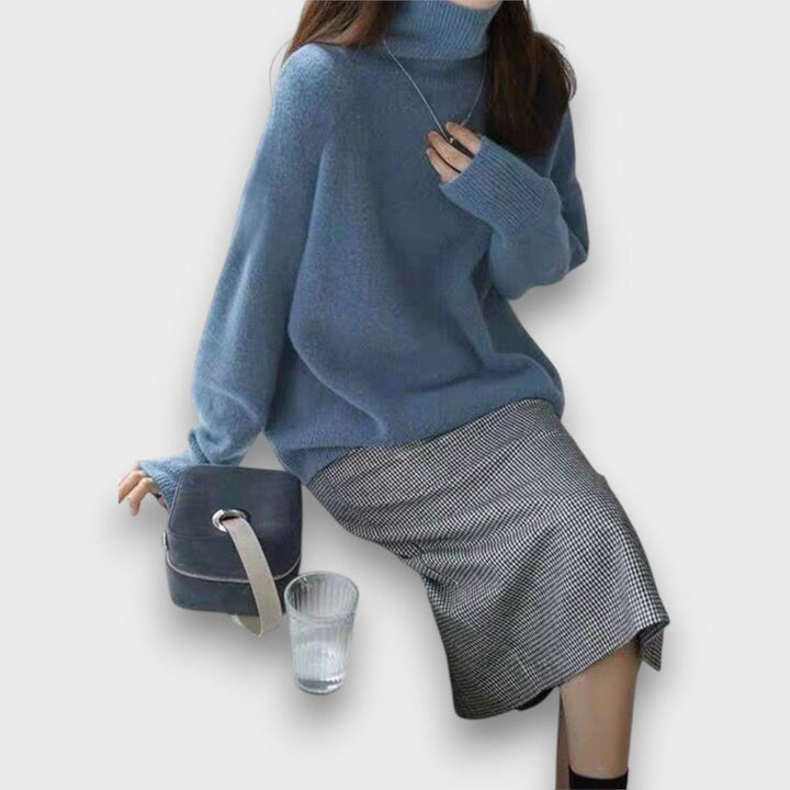 Heathra – Cozy Turtleneck Sweater