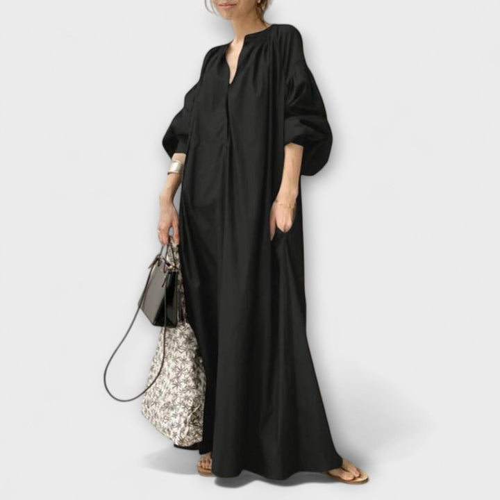 Milianse – Elegant Midi Dress with Tailored Silhouette