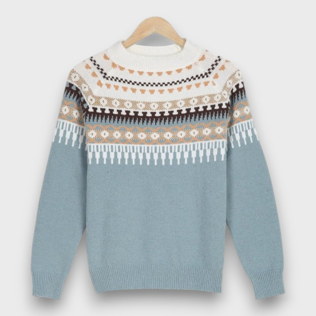 Elara – Soft Nordic Knit Sweater