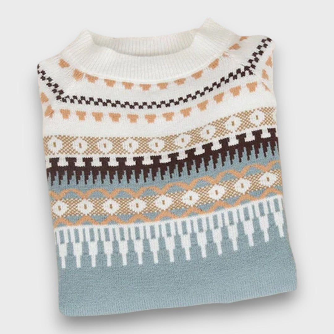 Elara – Soft Nordic Knit Sweater