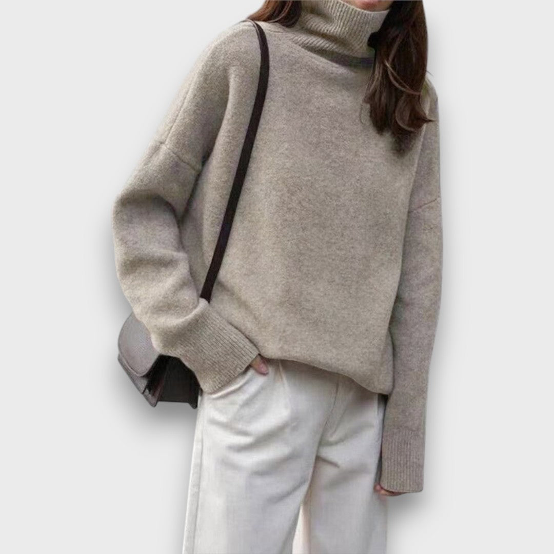 Heathra – Cozy Turtleneck Sweater