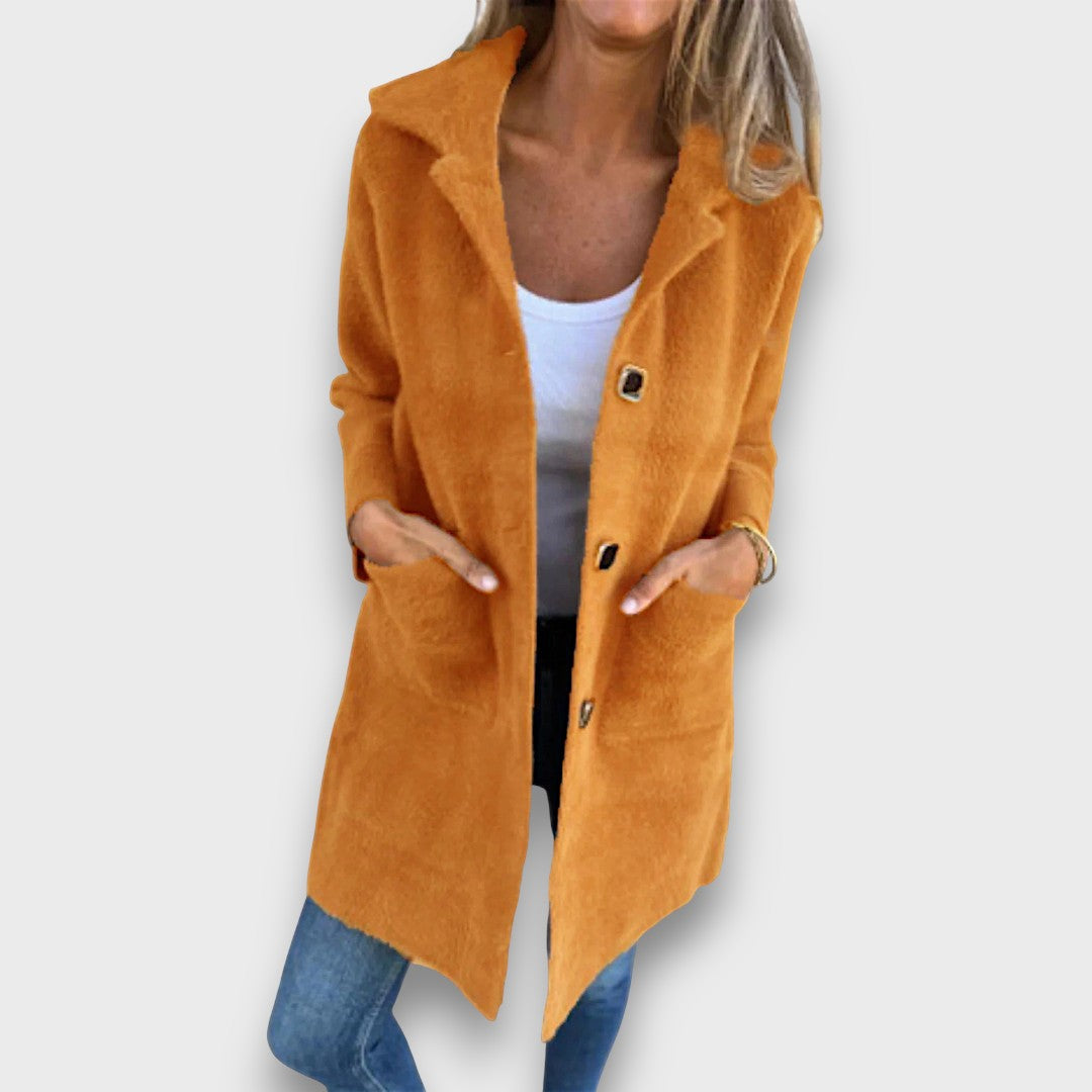Melviane – Elegant mid-length coat
