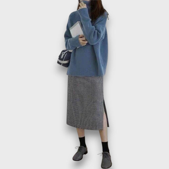 Heathra – Cozy Turtleneck Sweater