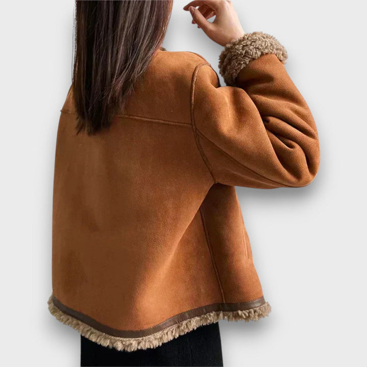 Fionella – Genuine Sheepskin Winter Jacket