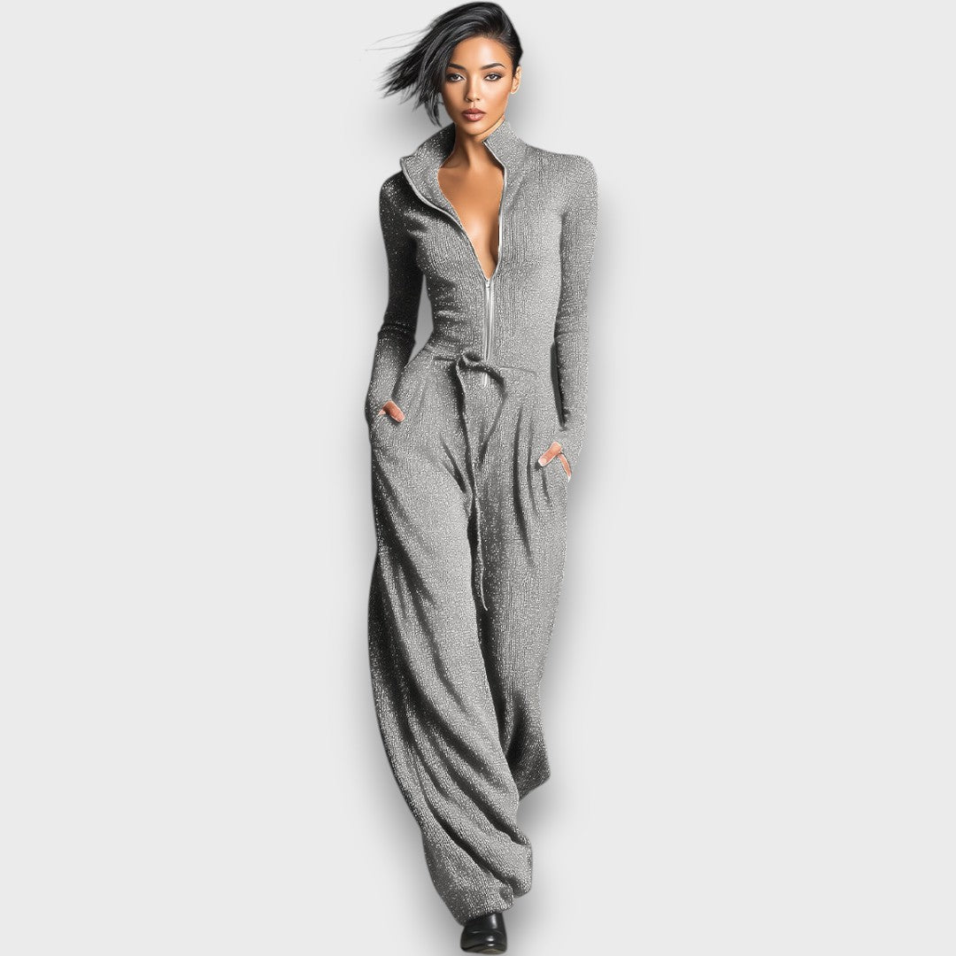 Elara – Elegant Knit Jumpsuit
