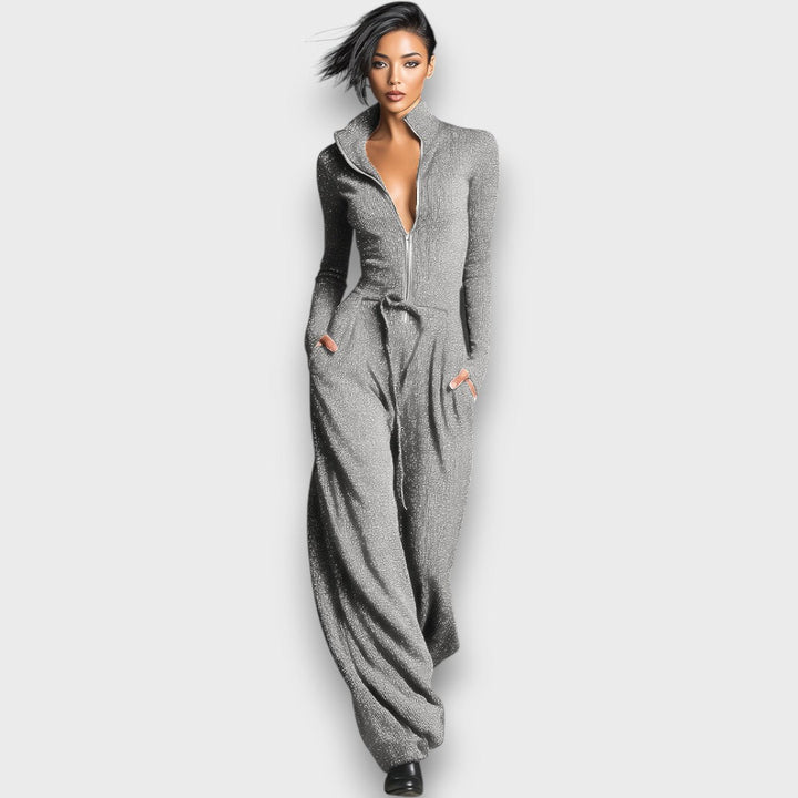 Elara – Elegant Knit Jumpsuit
