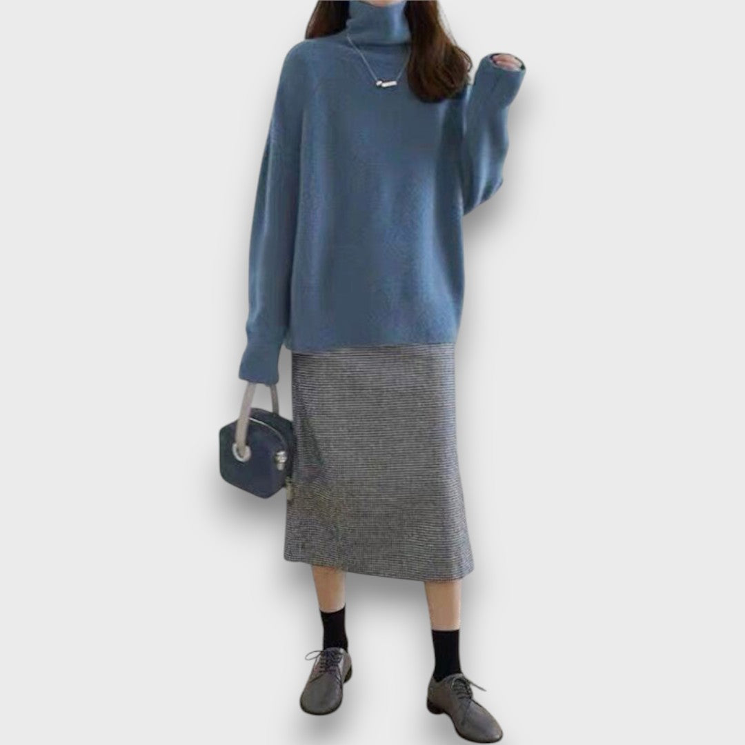 Heathra – Cozy Turtleneck Sweater