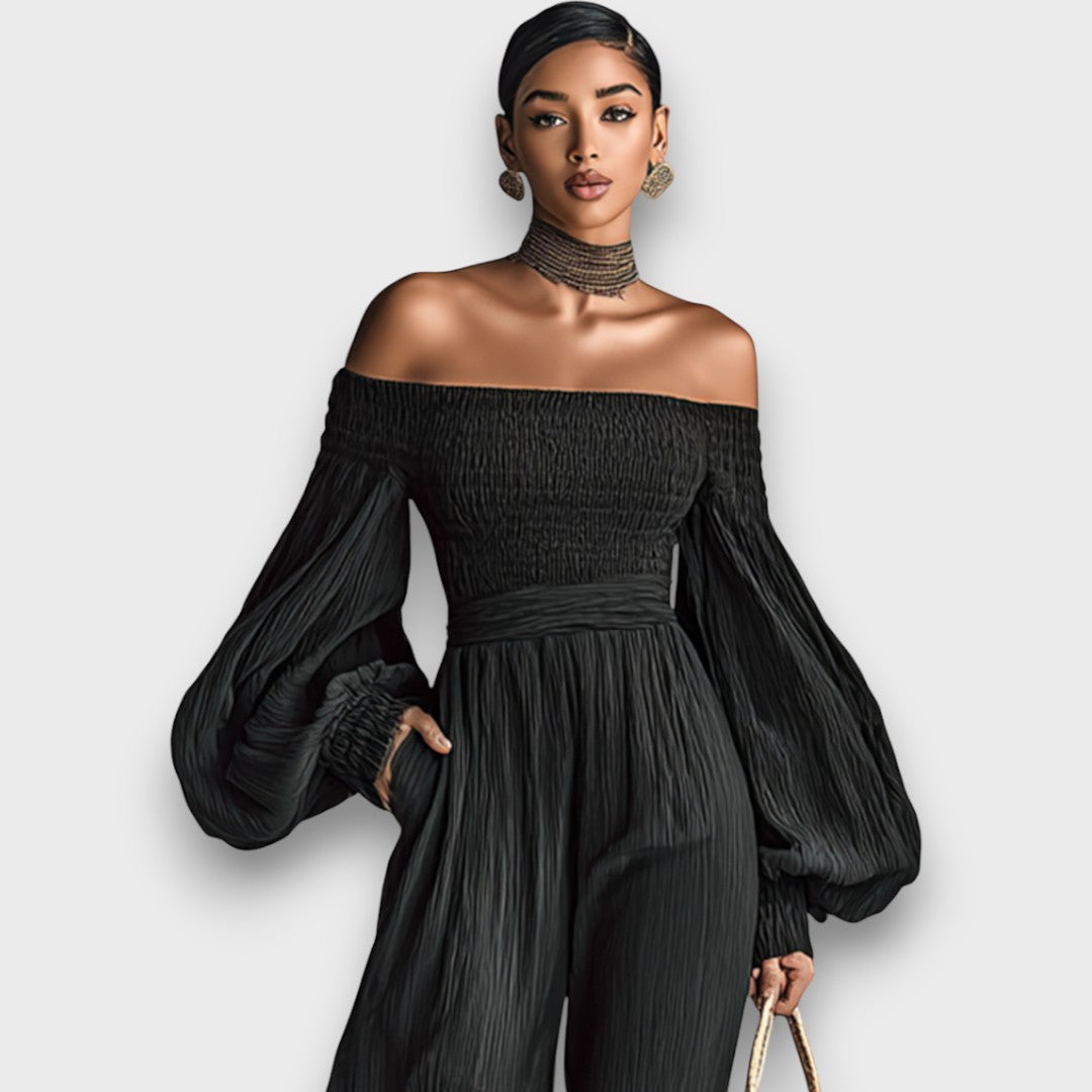 Marleah – Women's Set Made of Pleated Fabric