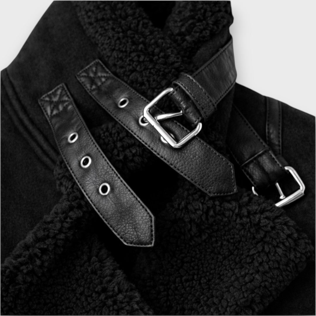 Aurora – Shearling Aviator Jacket