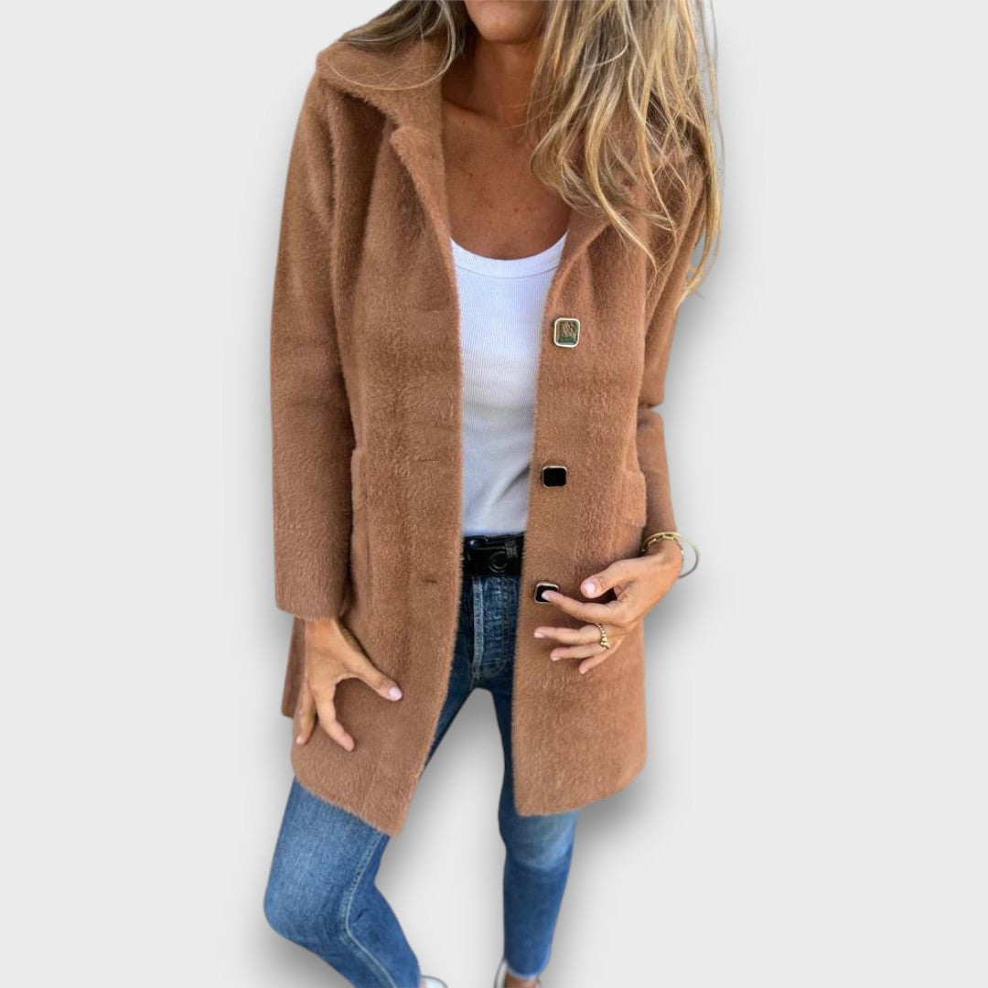 Melviane – Elegant mid-length coat