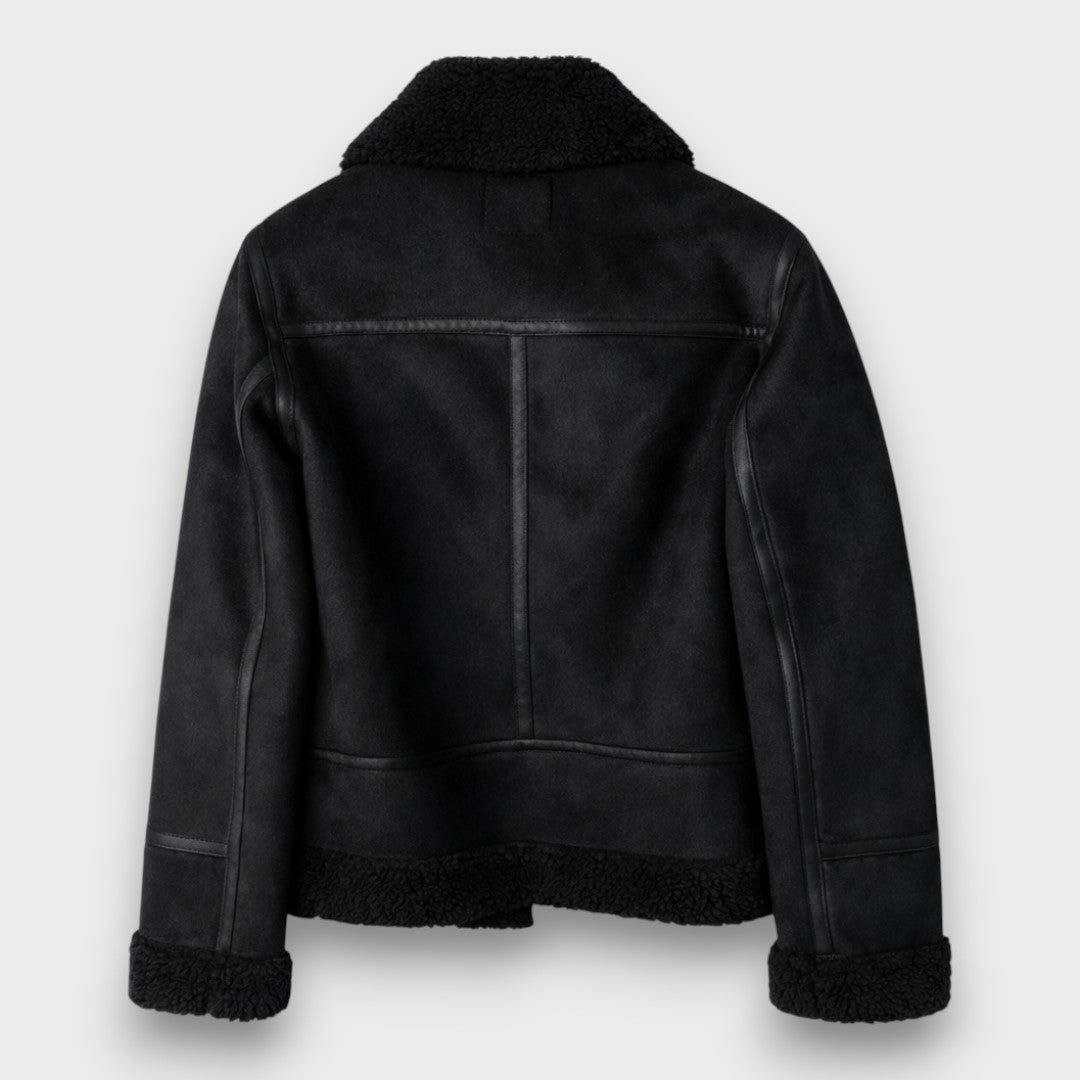 Aurora – Shearling Aviator Jacket