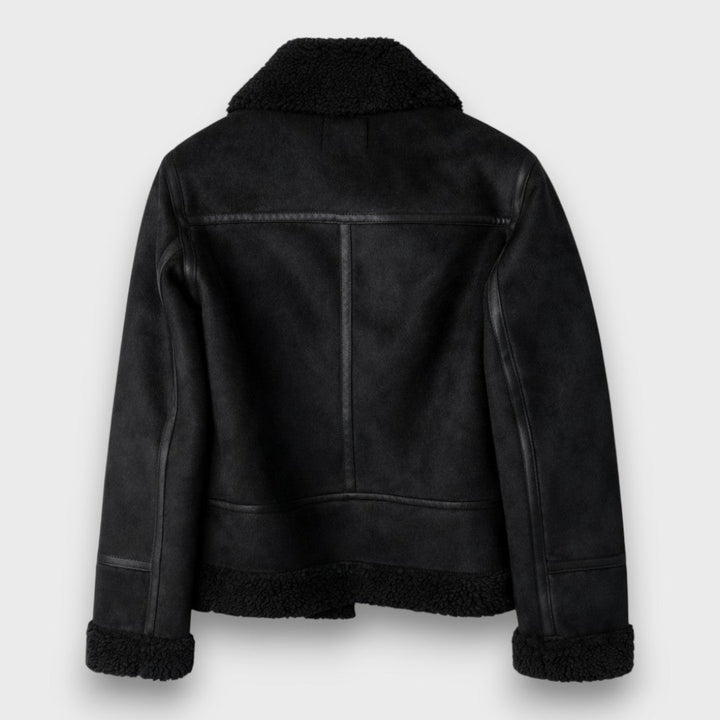 Aurora – Shearling Aviator Jacket