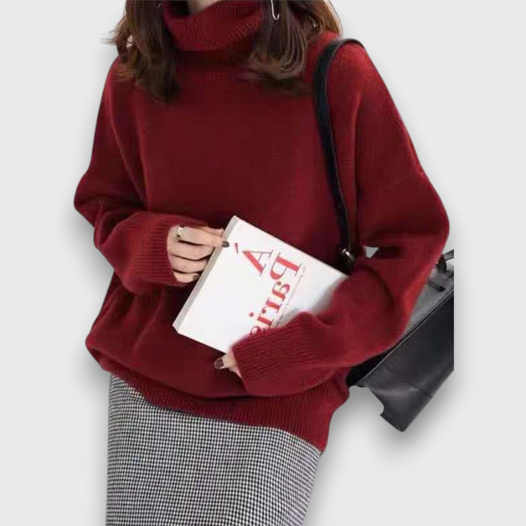 Heathra – Cozy Turtleneck Sweater