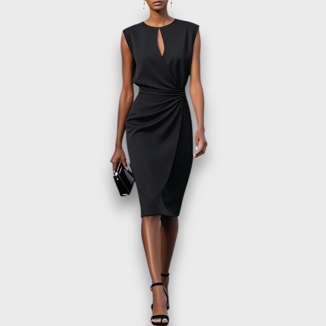 Corvina – Midi Dress with Draping