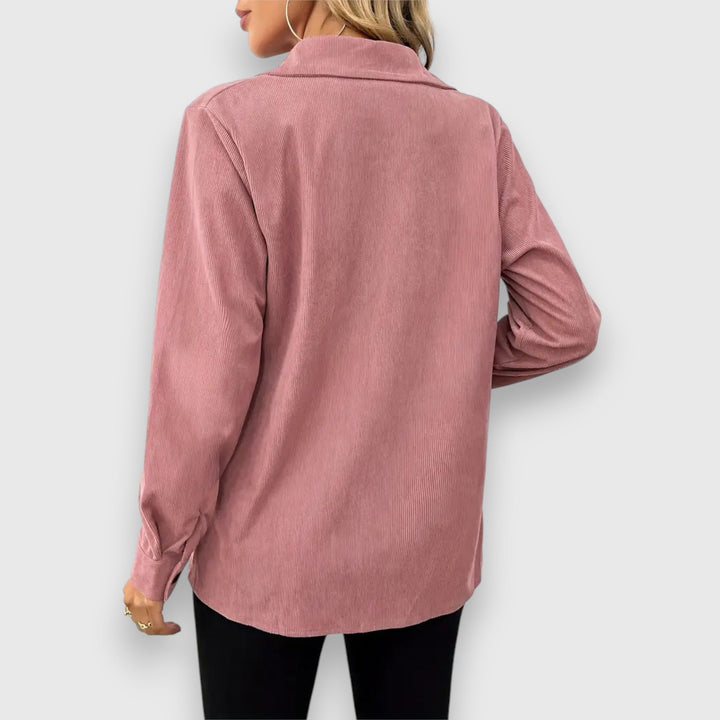 Solsna – Shirt Jacket in Cord Look