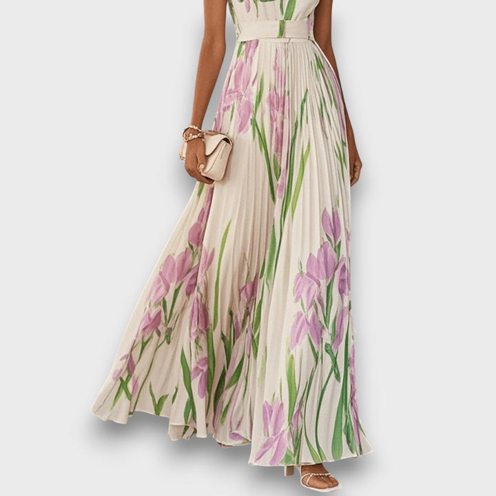 Nerelle – Maxi Dress with Flowing Floral Print