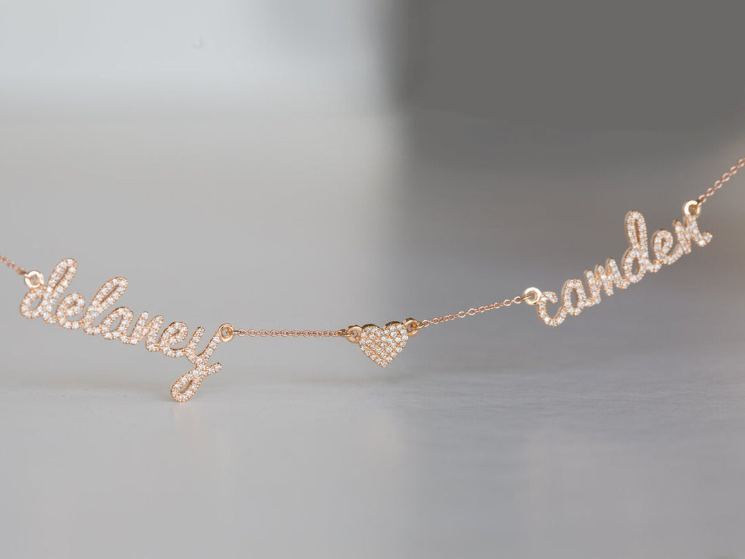 Keila – Personalized Duo Name Necklace