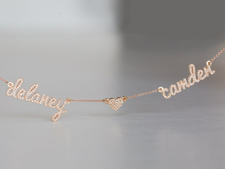 Keila – Personalized Duo Name Necklace