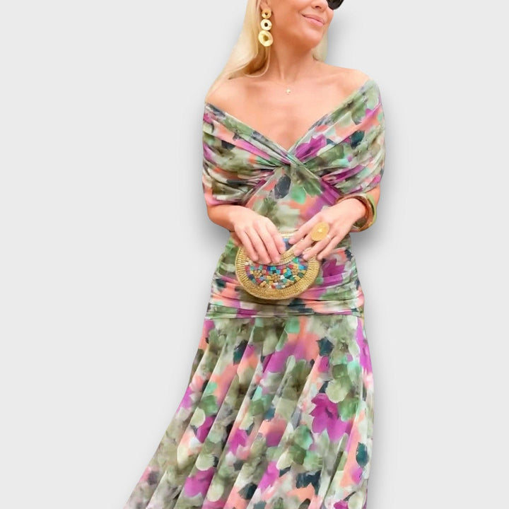 Aiza – Off-Shoulder Maxi Dress