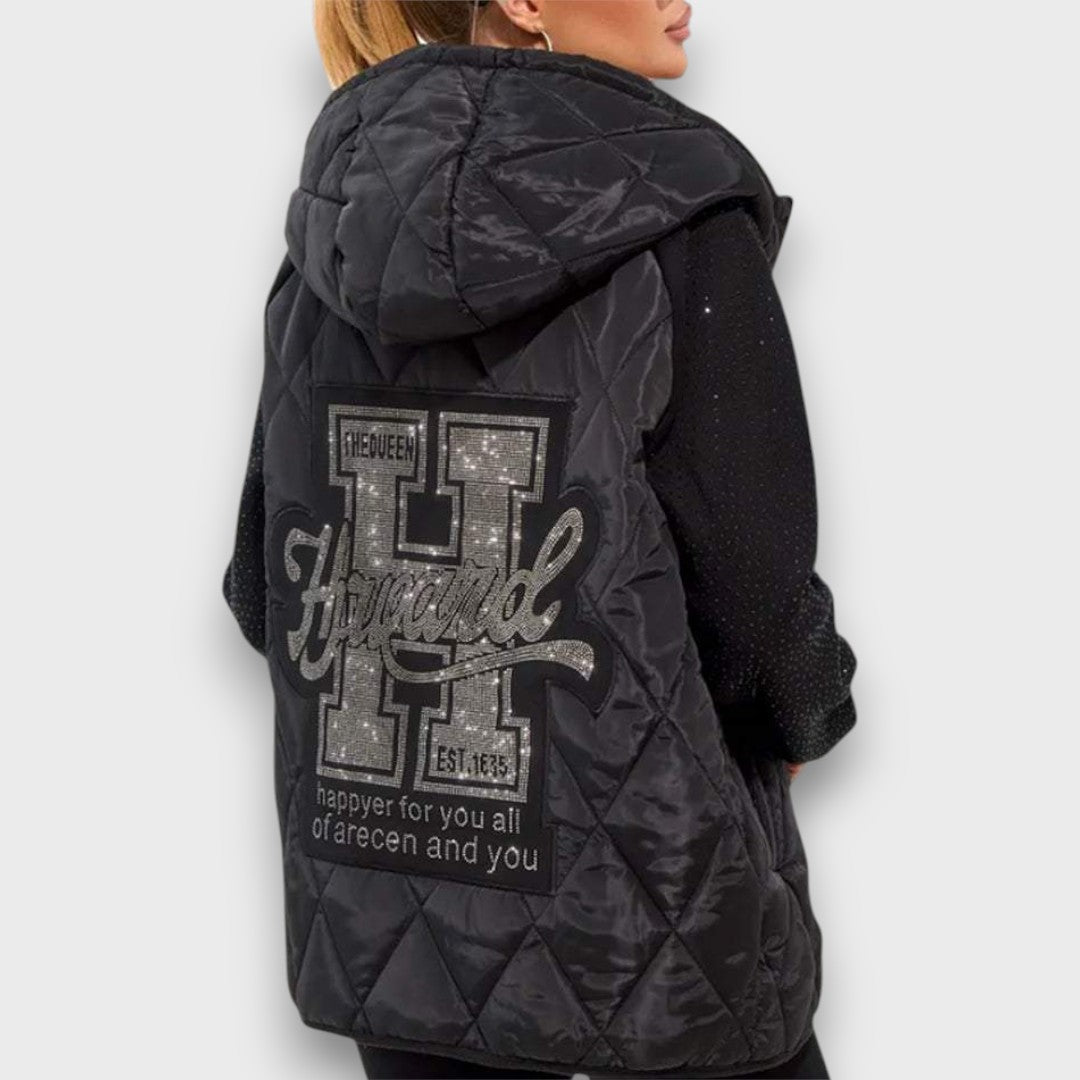 Kalevra – Quilted Hooded Jacket