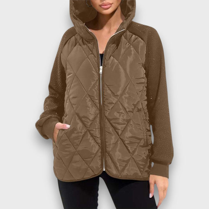 Kalevra – Quilted Hooded Jacket
