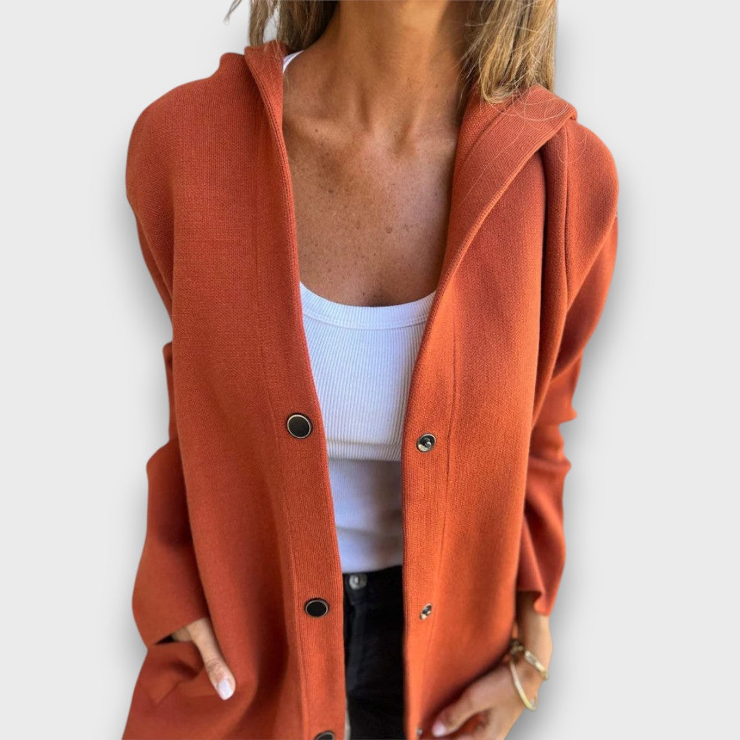 Lurea – Elegant Hooded Jacket