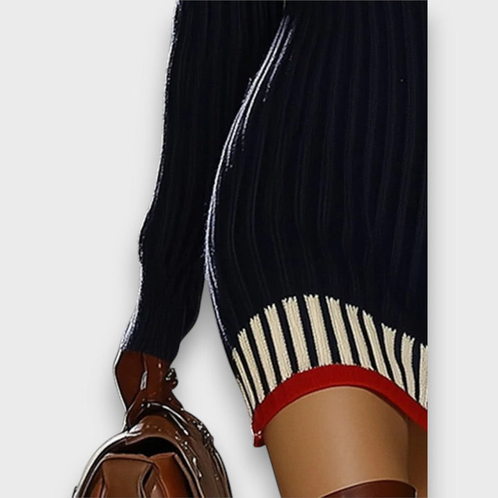 Mariselle – Striped Knit Dress