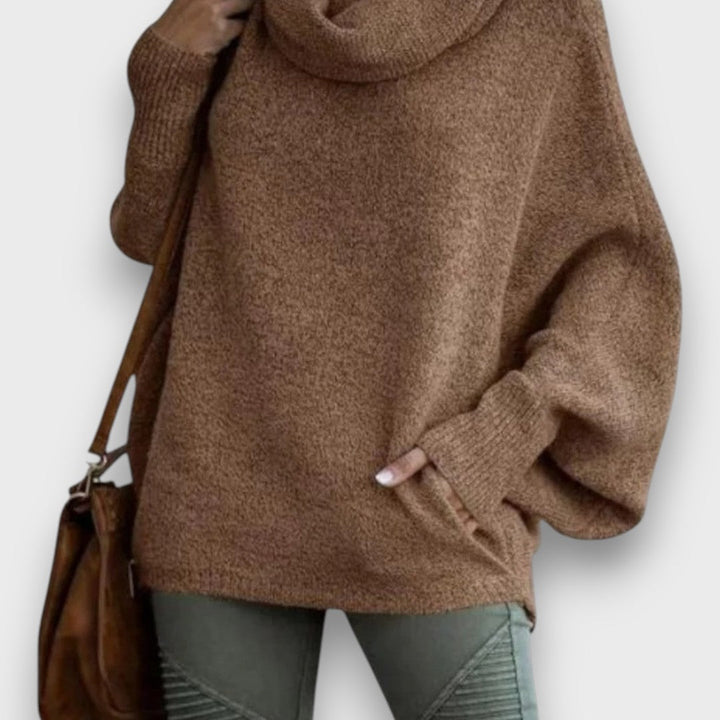 Barine – Oversized Cowl Neck Sweater