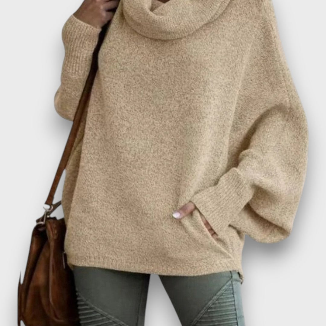 Barine – Oversized Cowl Neck Sweater