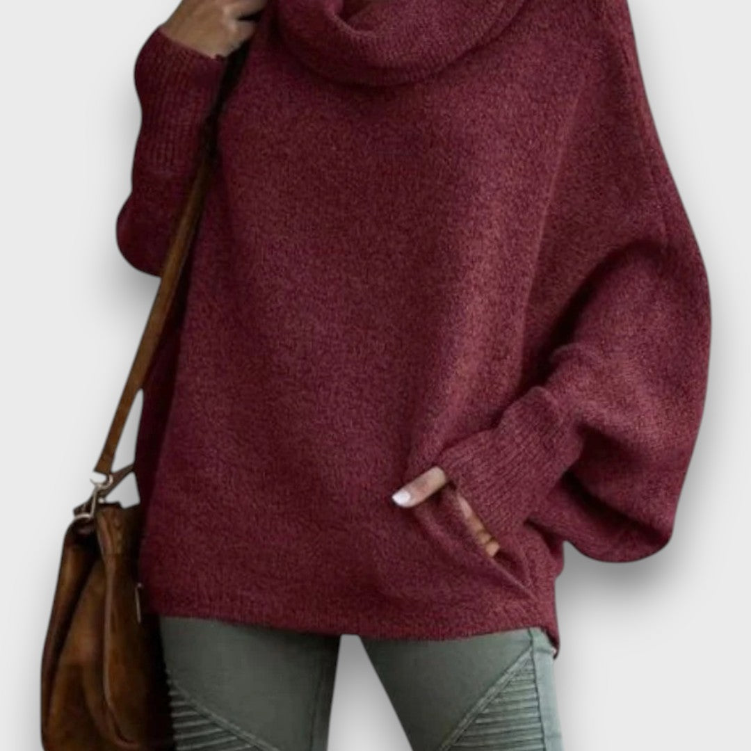 Barine – Oversized Cowl Neck Sweater