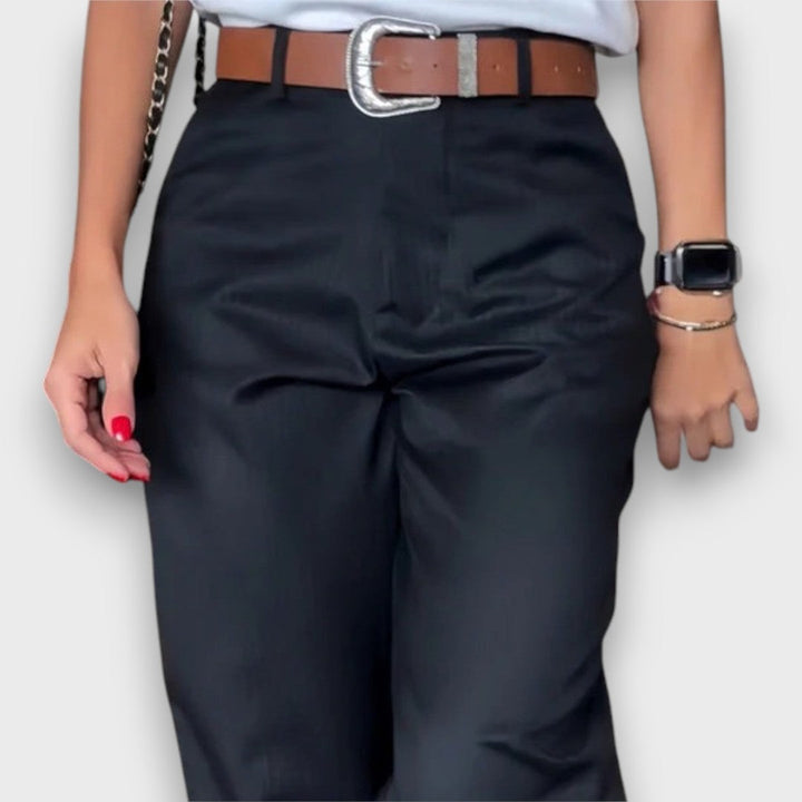 Marelda – Tailored Straight-Leg Trousers