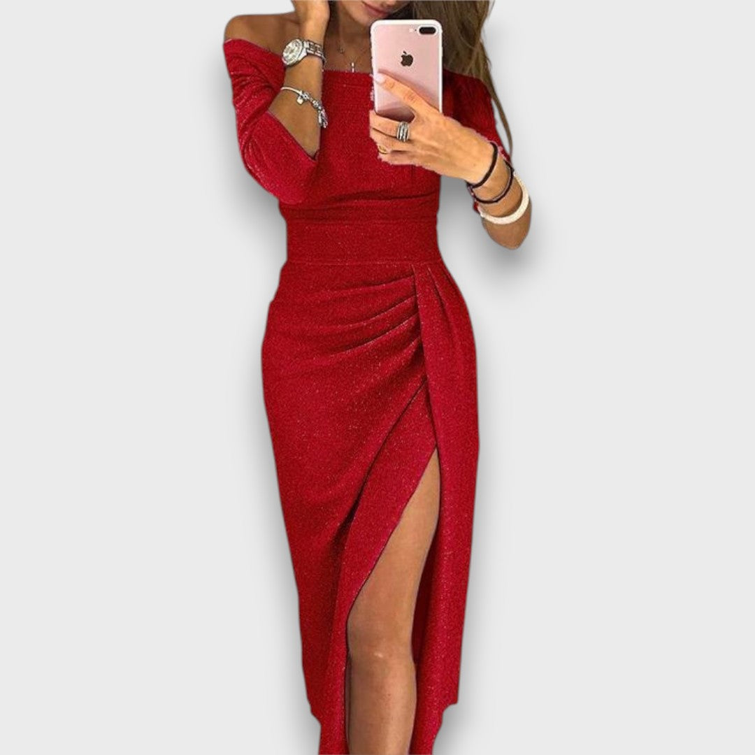 Eiriana – Off-Shoulder Gala Dress