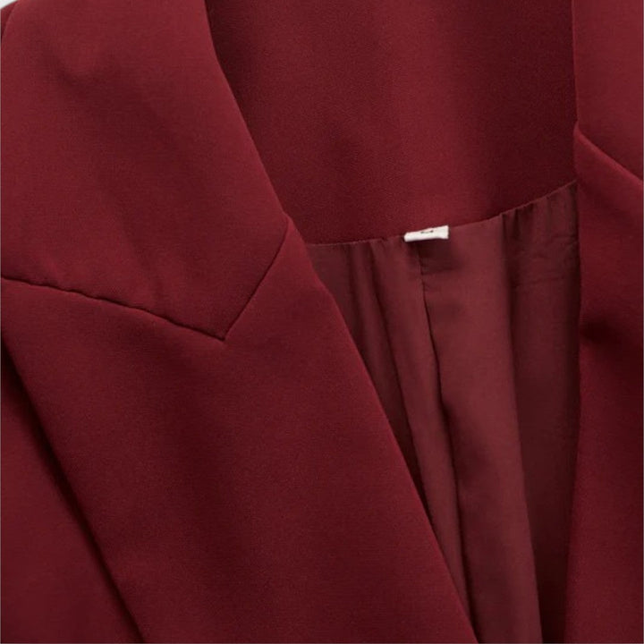 Elyndra – Tailored Blazer Midi Dress