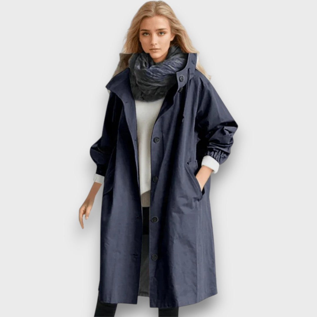 Erianna – Elegant Rain Trench