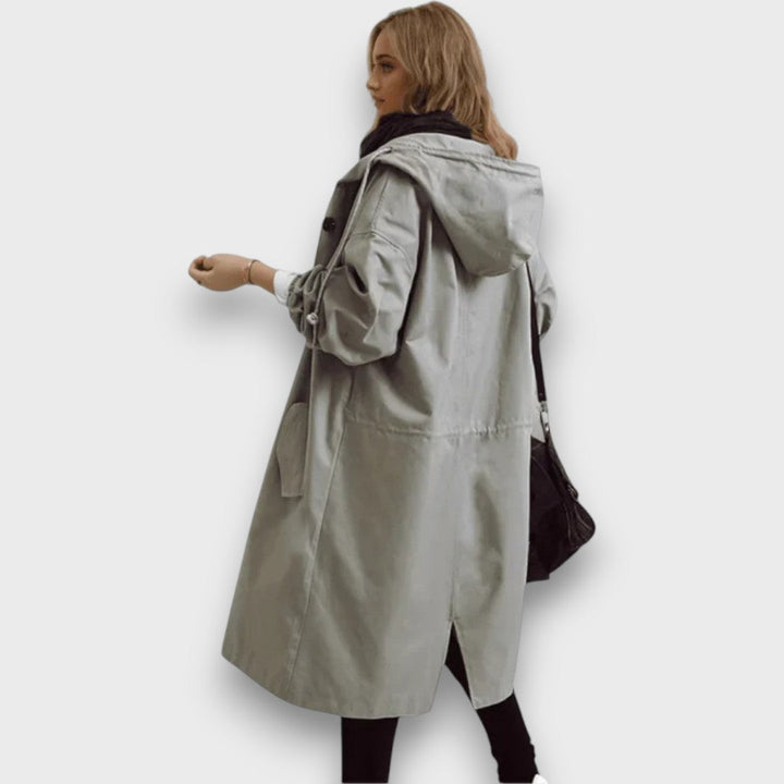Erianna – Elegant Rain Trench