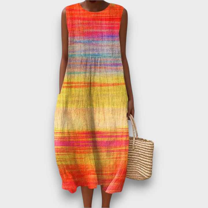 Solivana – Dress with Gradient Color