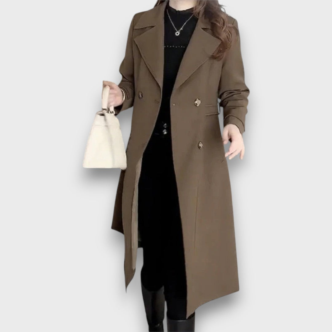 Laurisse – Long Coat with Elegance