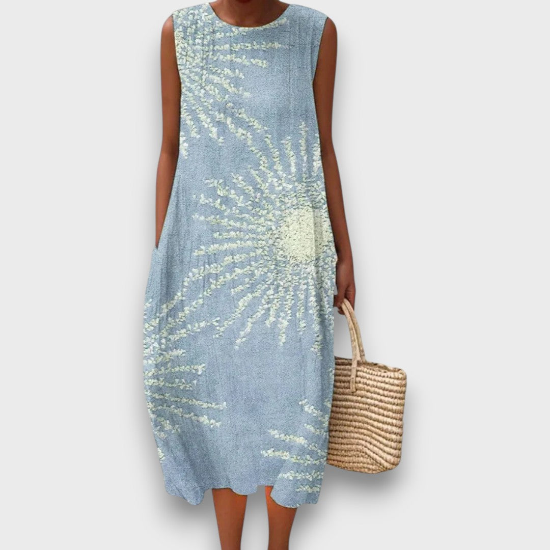 Lumaris – Dress with Sun Motif