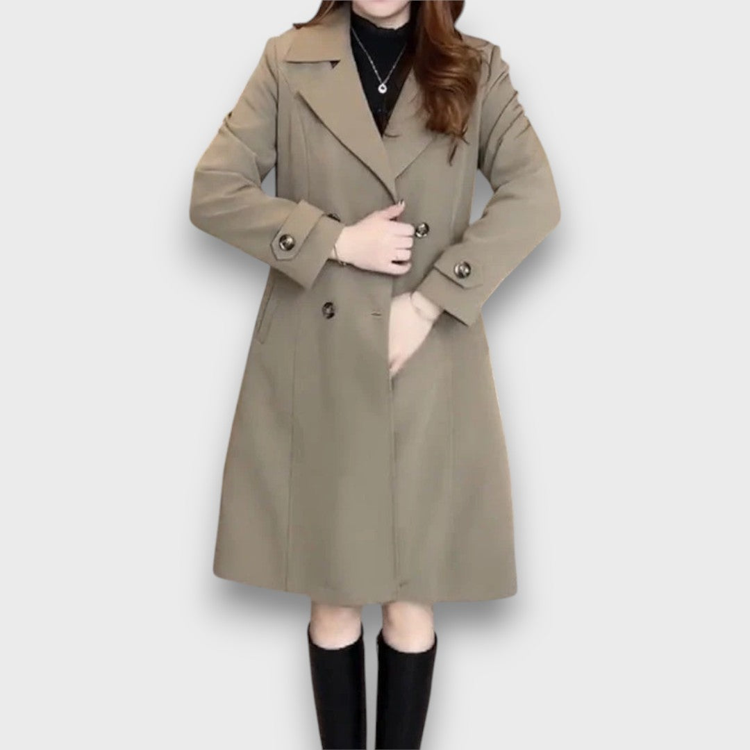 Laurisse – Long Coat with Elegance