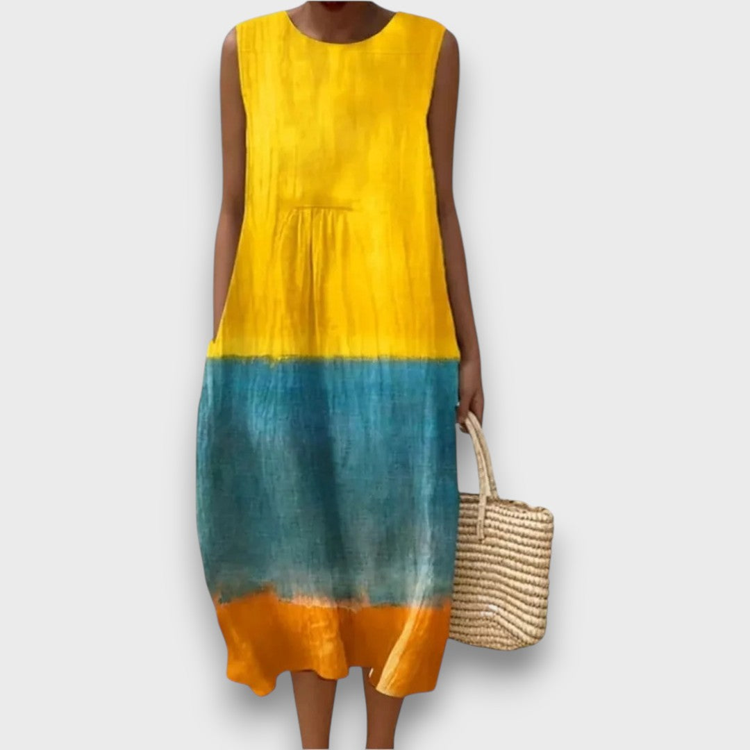 Solivana – Dress with Gradient Color