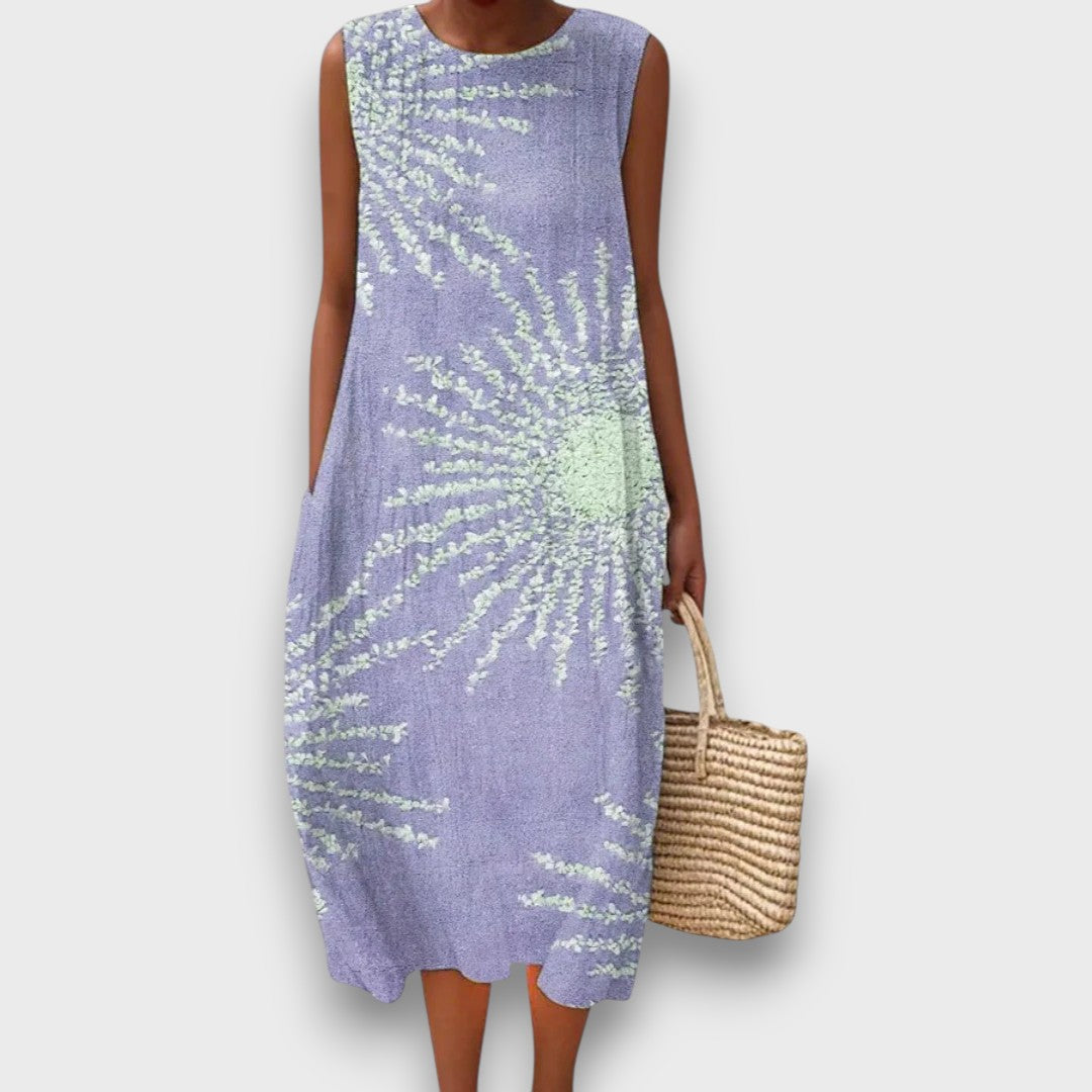 Lumaris – Dress with Sun Motif