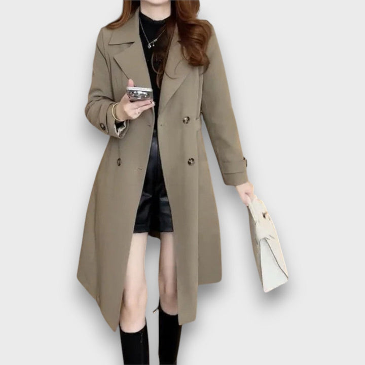 Laurisse – Long Coat with Elegance