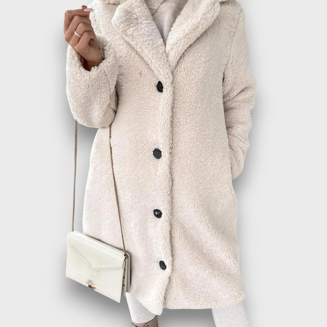 Larene – Plush Teddy Coat