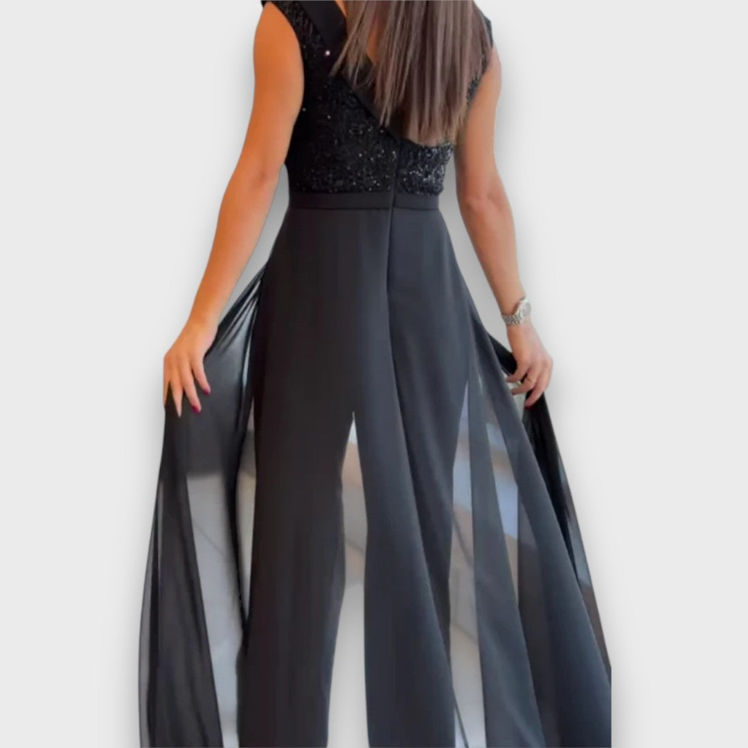 Nuna – Sleeveless Jumpsuit with Evening Grace