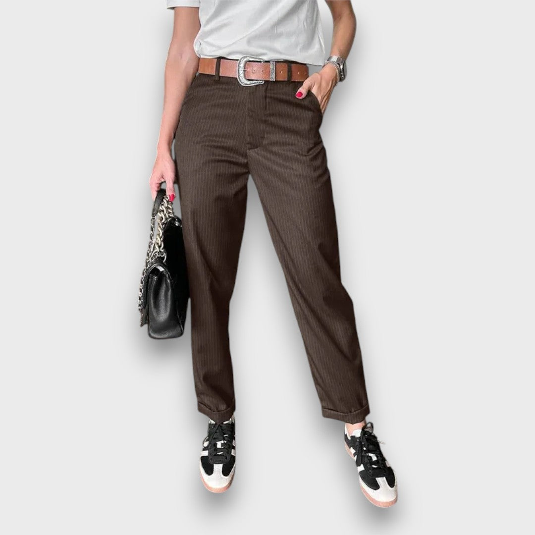 Marelda – Tailored Straight-Leg Trousers
