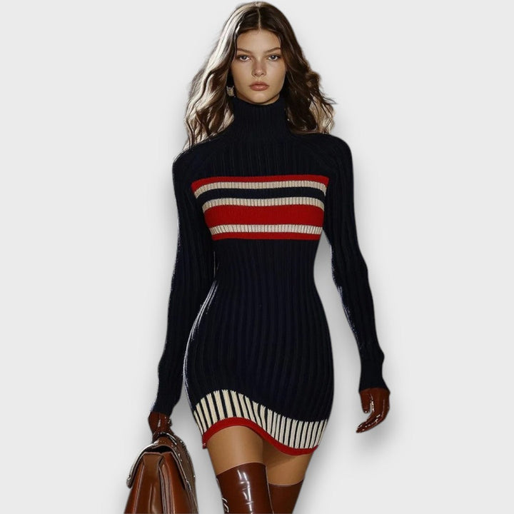 Mariselle – Striped Knit Dress