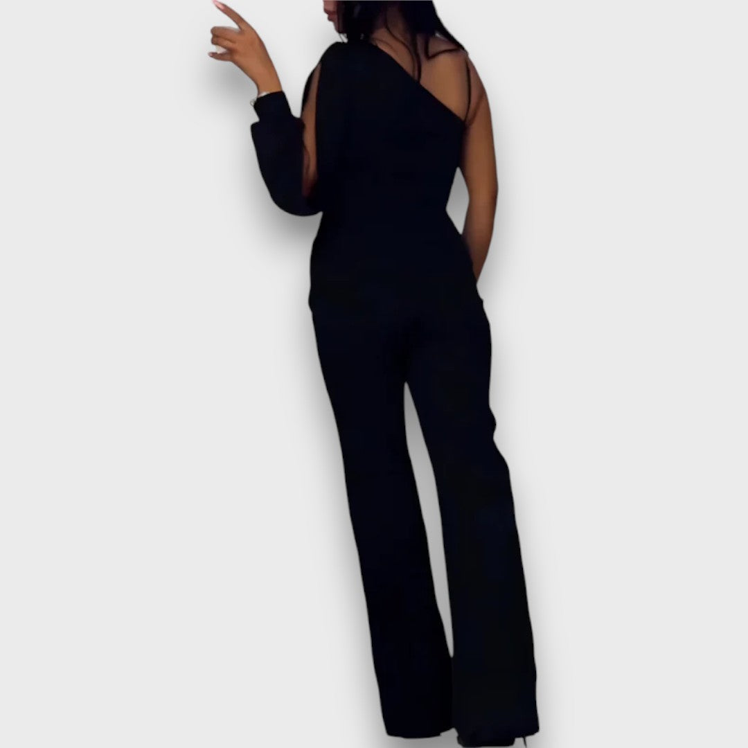 Harpelle – Modern Wide-Leg Evening Jumpsuit