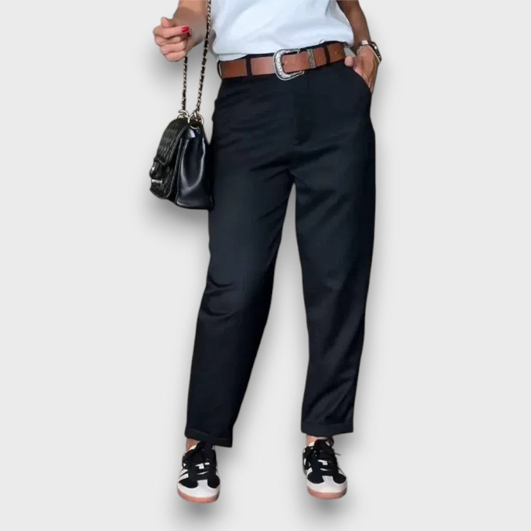 Marelda – Tailored Straight-Leg Trousers