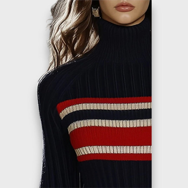 Mariselle – Striped Knit Dress