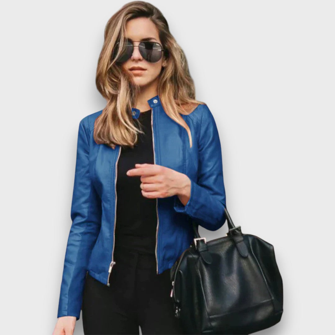 Abigail – Leather Tailored Jacket